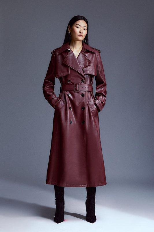5 Unique Ways to Style Long Leather Coats This Winter