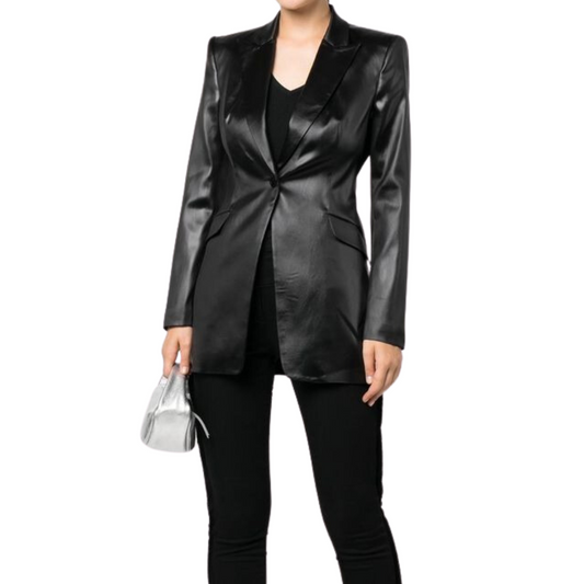 Why Woman Needs a Leather Blazer in Her Closet