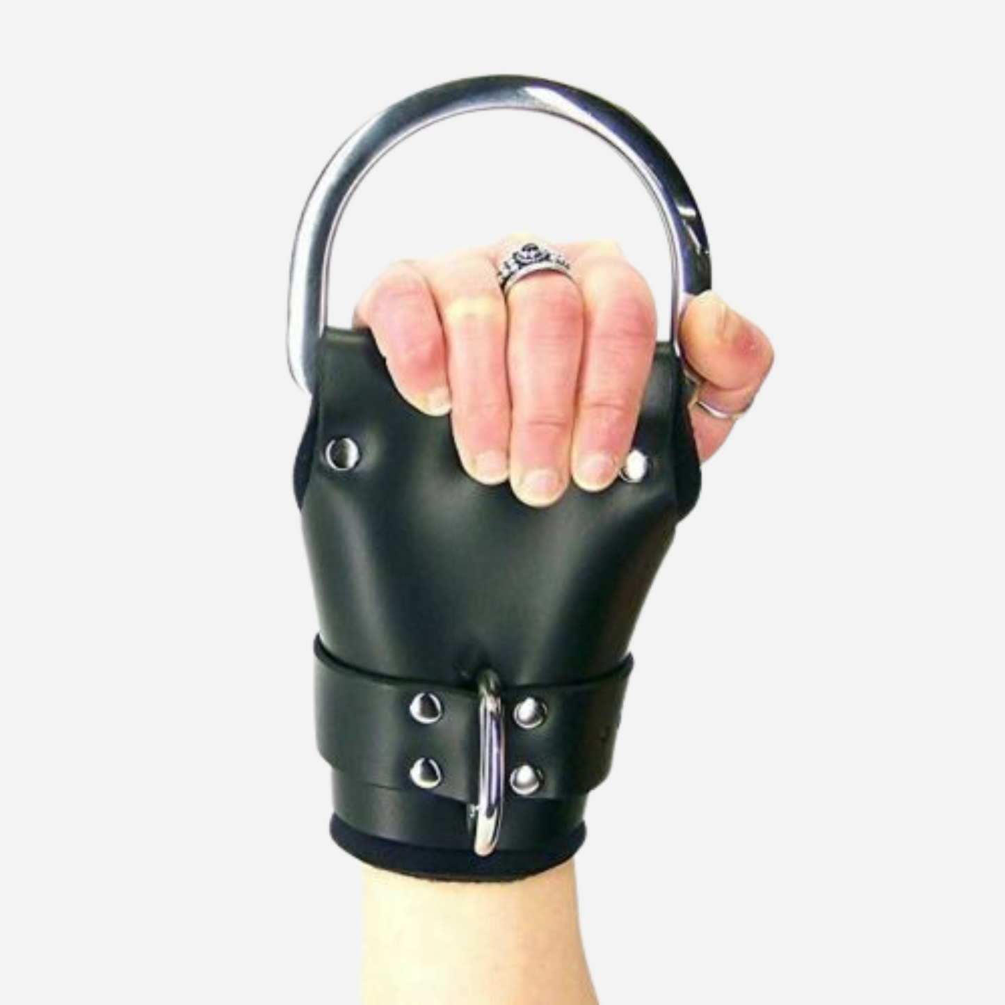Discover our Heavy Duty Genuine Leather Suspension Wrist Cuffs, featuring an adjustable strap and durable D-rings for versatile play. Crafted from premium leather, these cuffs ensure comfort and strength. Perfect for bondage enthusiasts. Shop now for quality and reliability!