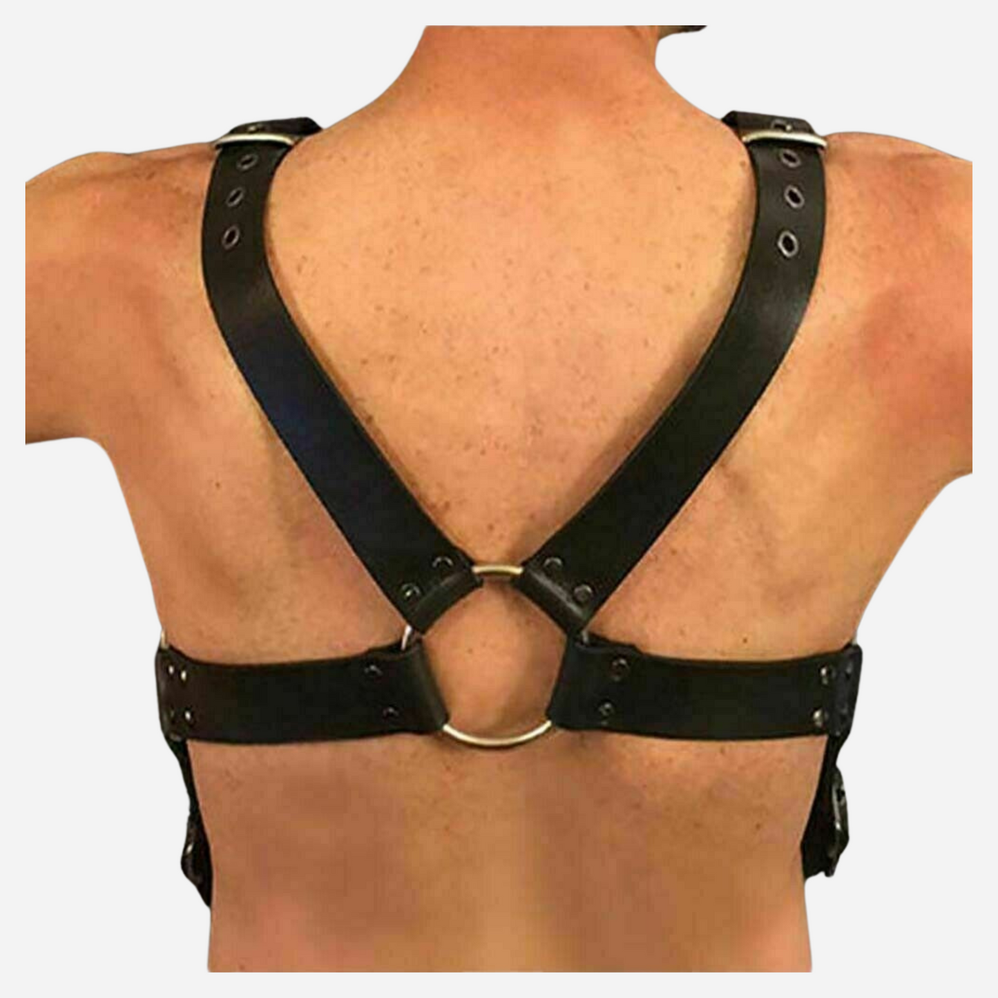 "Discover premium leather harnesses for men at our online store. Our collection features real leather belt harnesses with adjustable fits and stylish ring details, designed for durability and fashion. Shop now for high-quality, adjustable leather harnesses perfect for any occasion."