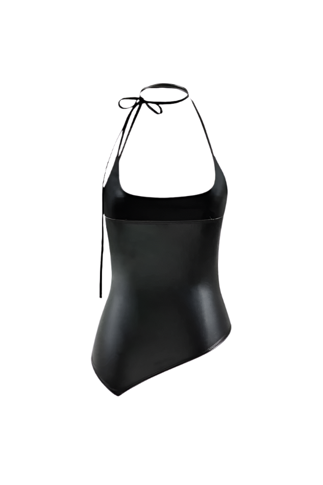 Asymmetrical Halter Top