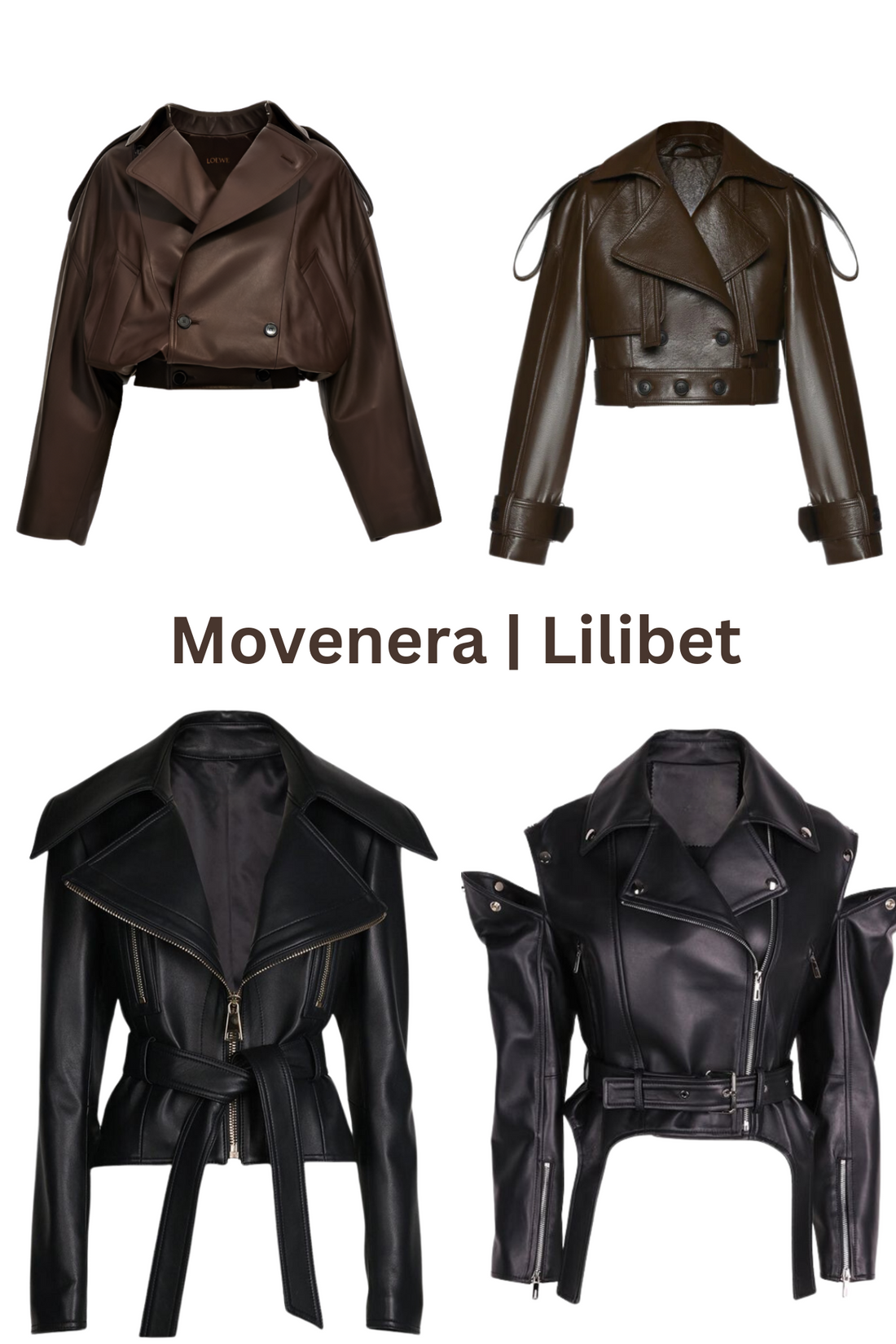 How to Style Leather Jackets from Lilibet Clothing