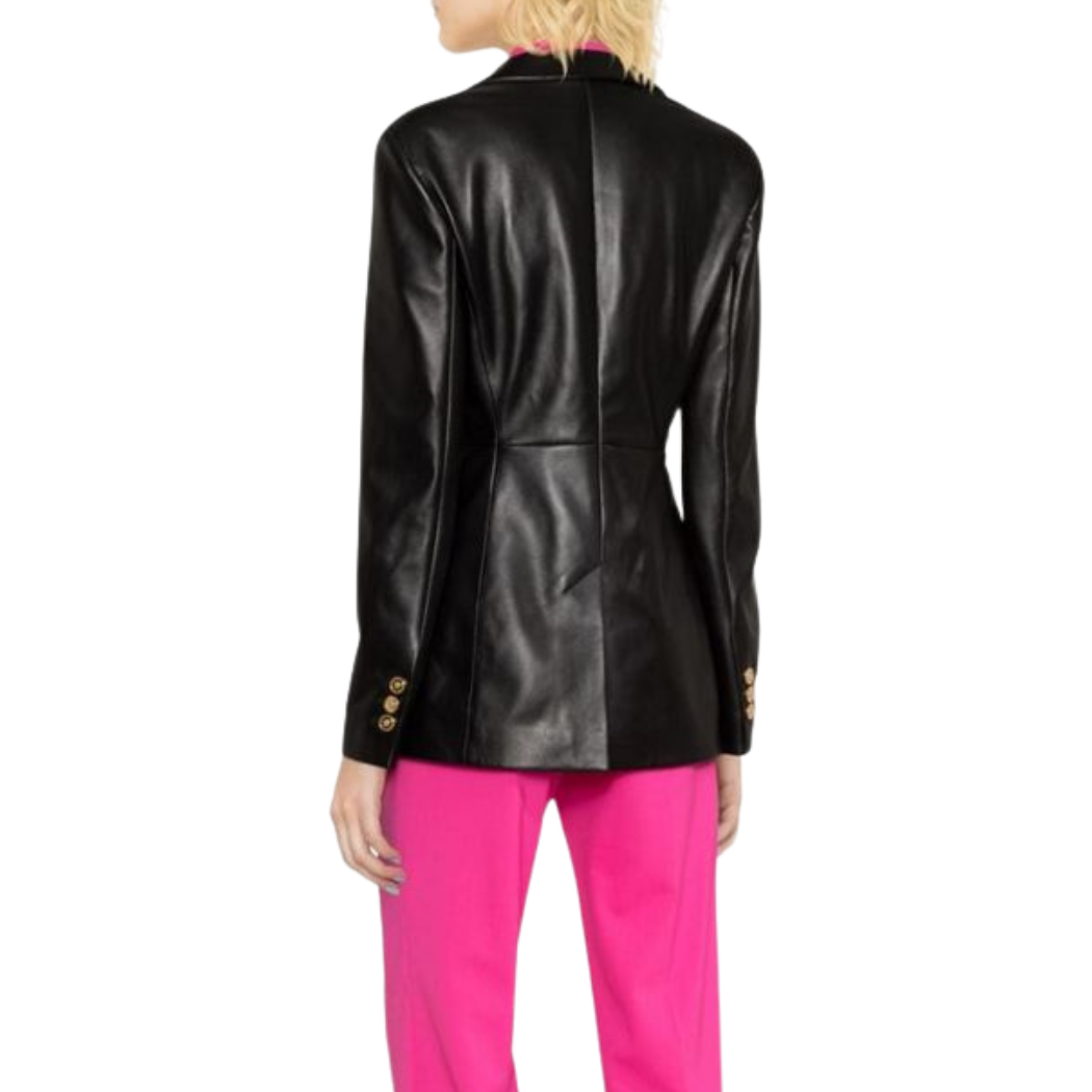 Leather Blazer Women