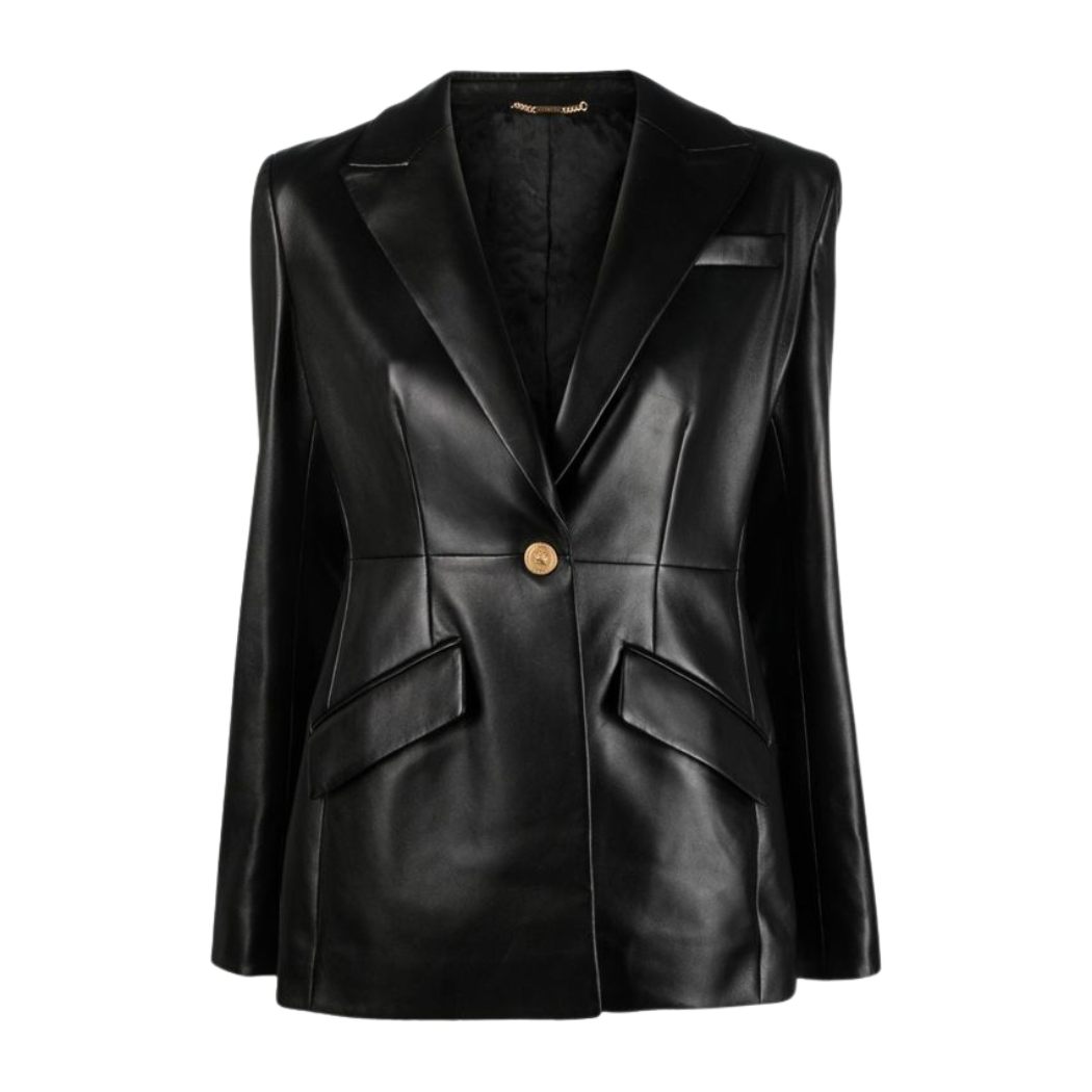 Leather Blazer Women