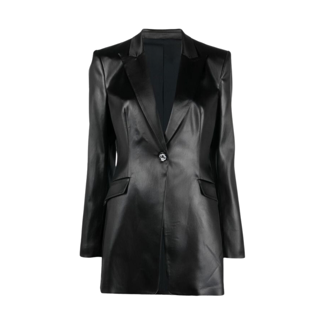 Leather Blazer Women