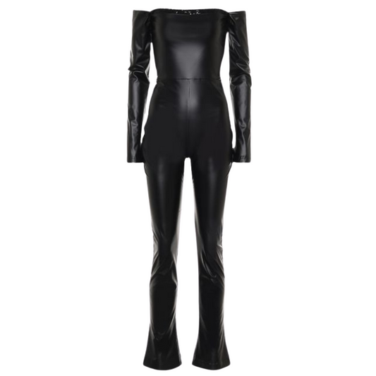 Women Leather Jumpsuits Lilibet Clothing